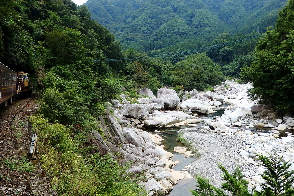 渓谷鐵道「トロッコわたらせ渓谷号」