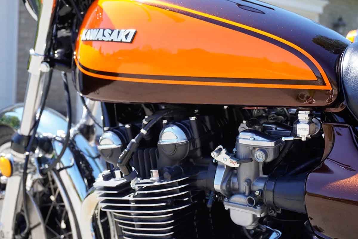 米国オークションに登場、落札された1973年式カワサキ「Z1 900」