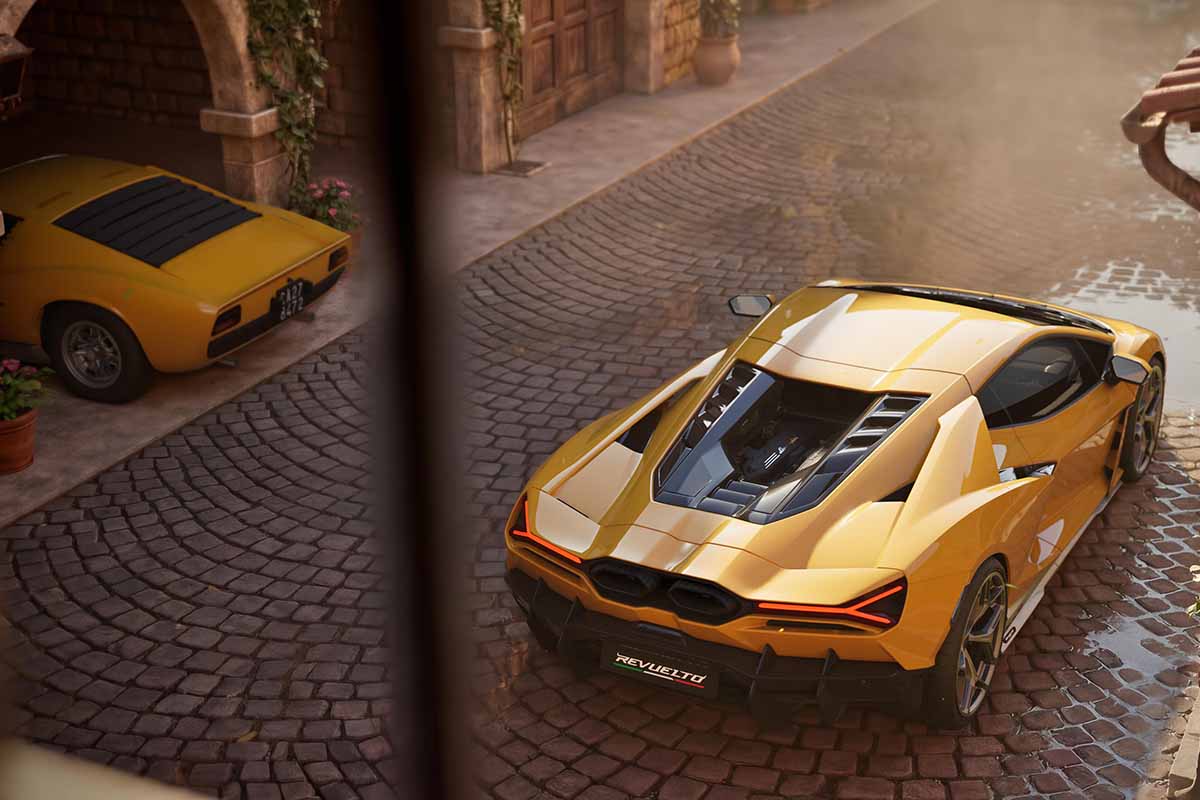ランボルギーニの特別限定モデル「レヴエルト・ミウラ60°ホメージ」