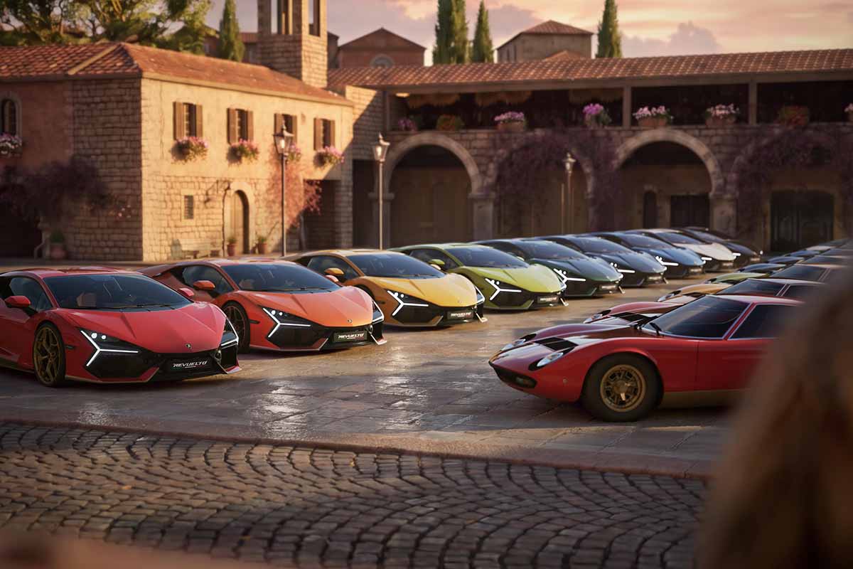 ランボルギーニの特別限定モデル「レヴエルト・ミウラ60°ホメージ」