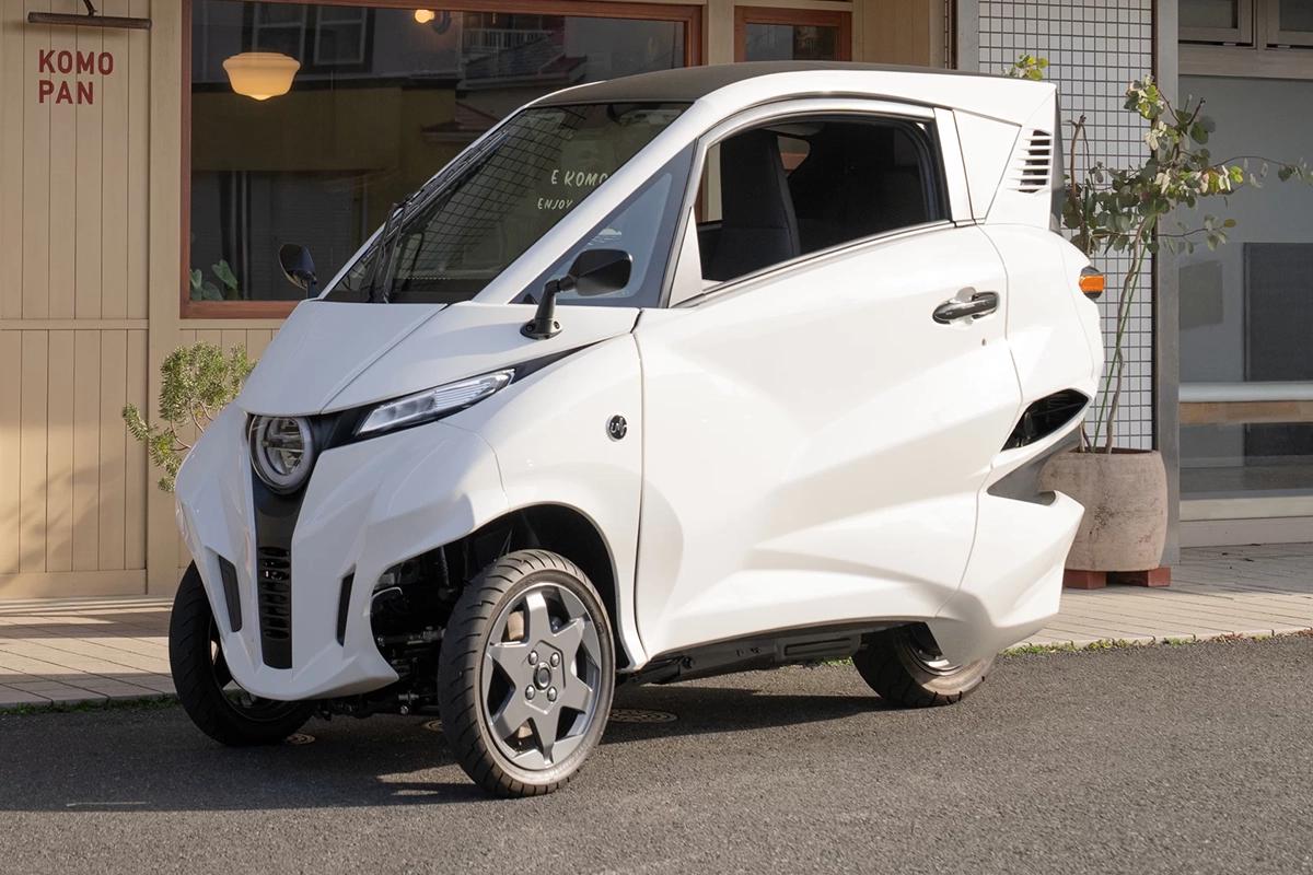 リーンモビリティが開発した3輪EV「リーンスリー」