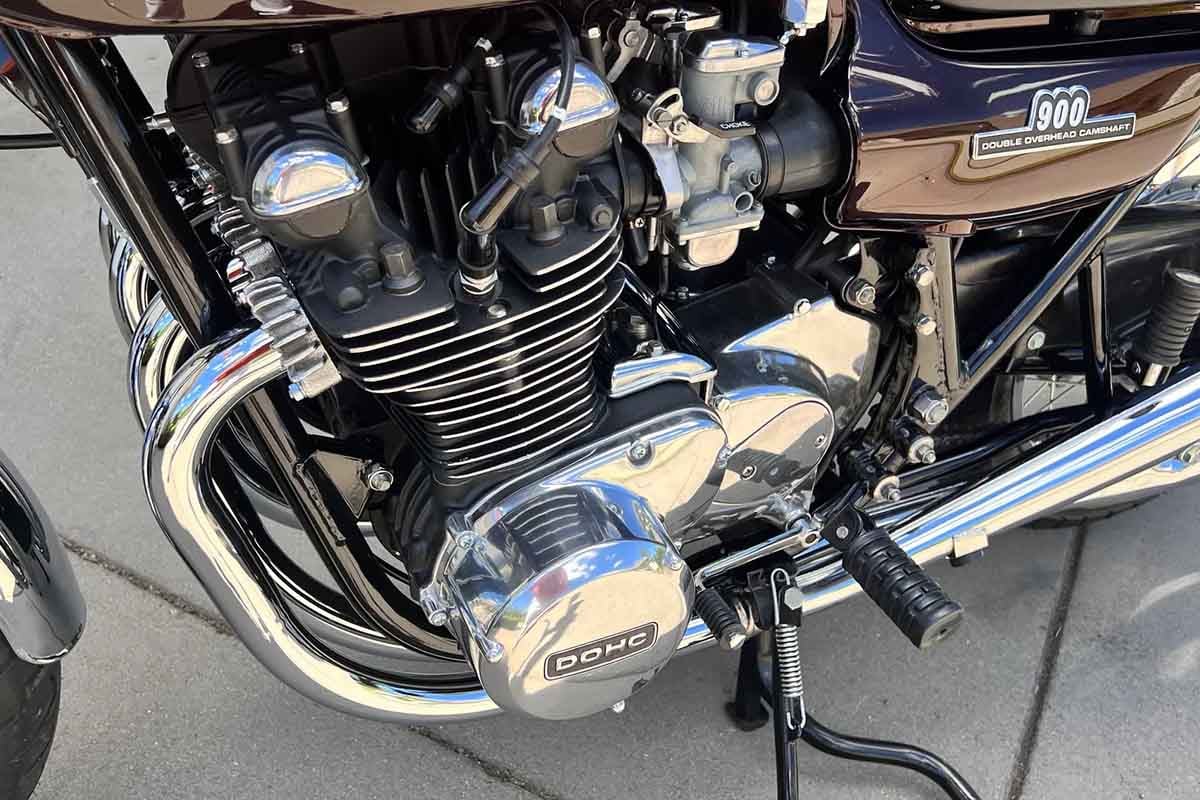 米国オークションに登場、落札された1973年式カワサキ「Z1 900」