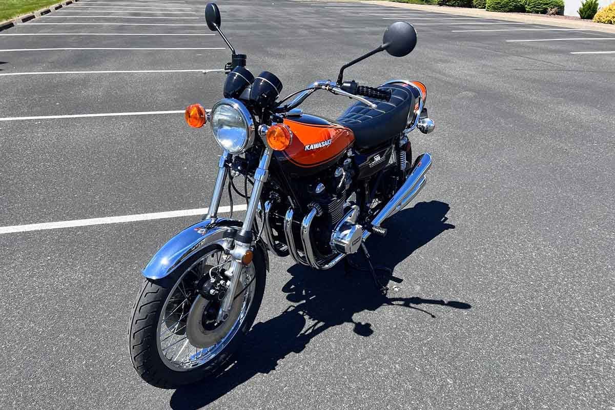 米国オークションに登場、落札された1973年式カワサキ「Z1 900」