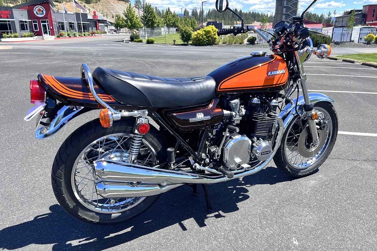 米国オークションに登場、約330万円で落札された1973年式カワサキ「Z1 900」