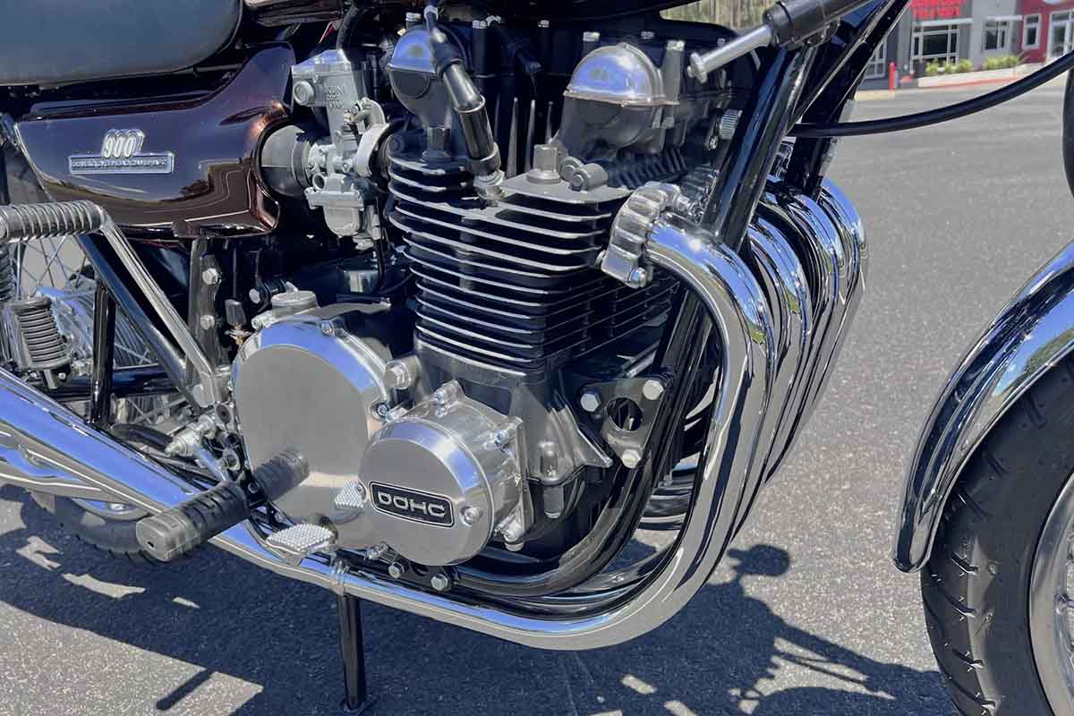米国オークションに登場、落札された1973年式カワサキ「Z1 900」
