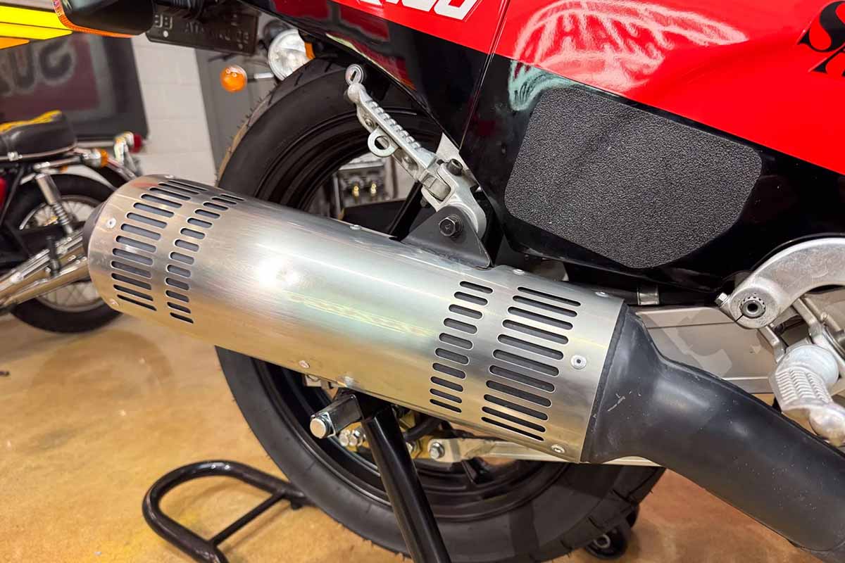 米国オンラインオークションに出品され落札された1986年式スズキ「GSX-R750」