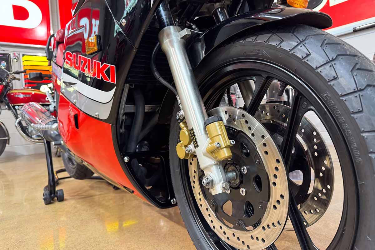米国オンラインオークションに出品され落札された1986年式スズキ「GSX-R750」