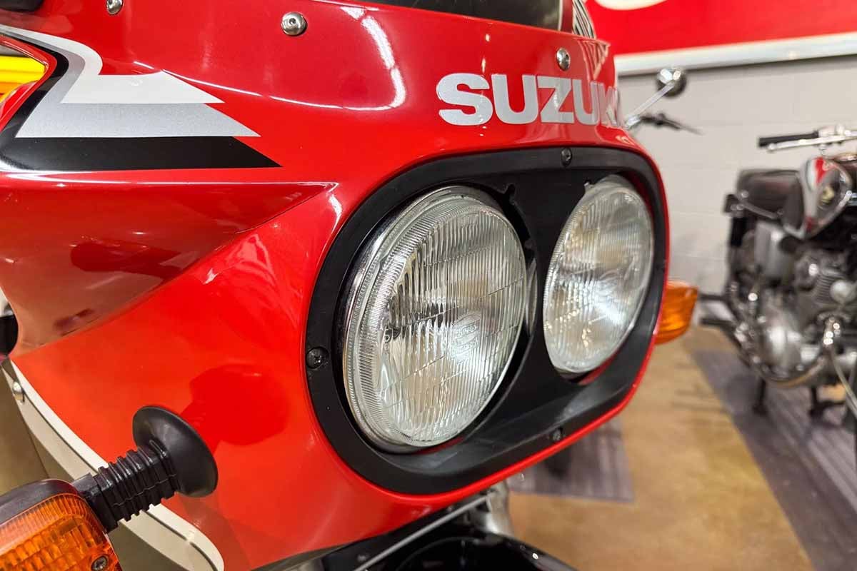 米国オンラインオークションに出品され落札された1986年式スズキ「GSX-R750」