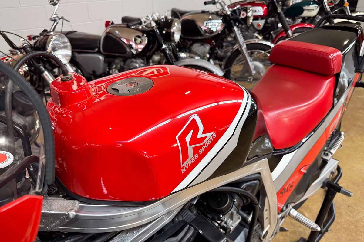 米国オンラインオークションに出品され落札された1986年式スズキ「GSX-R750」
