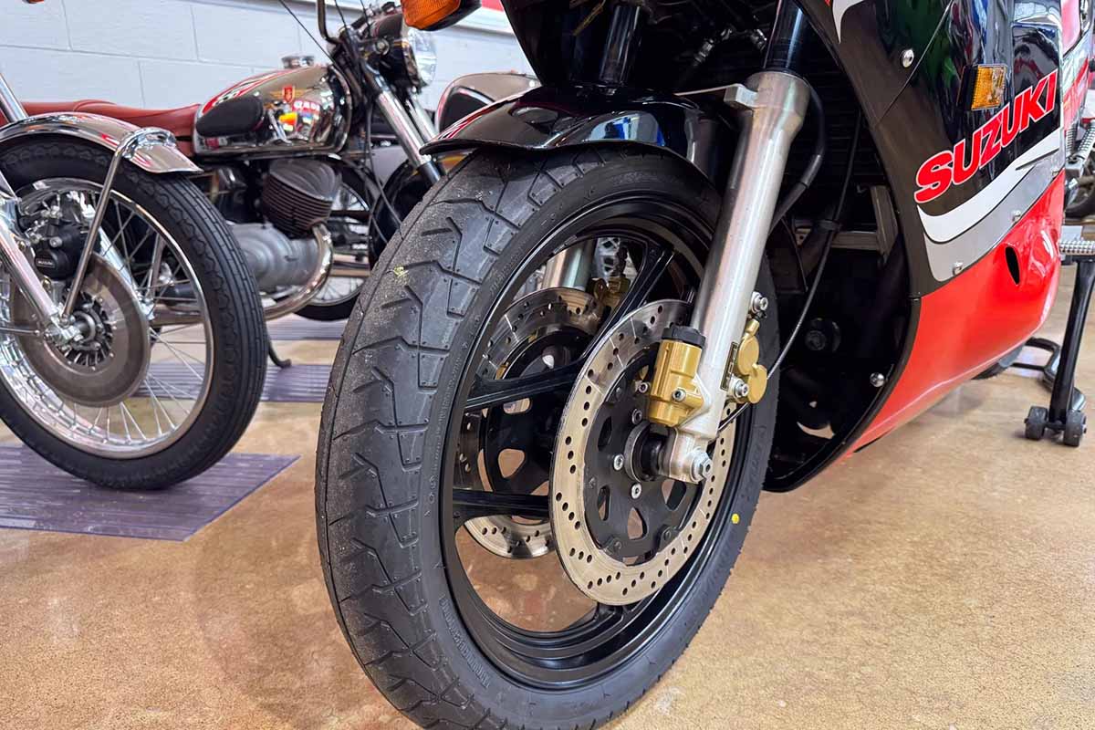 米国オンラインオークションに出品され落札された1986年式スズキ「GSX-R750」