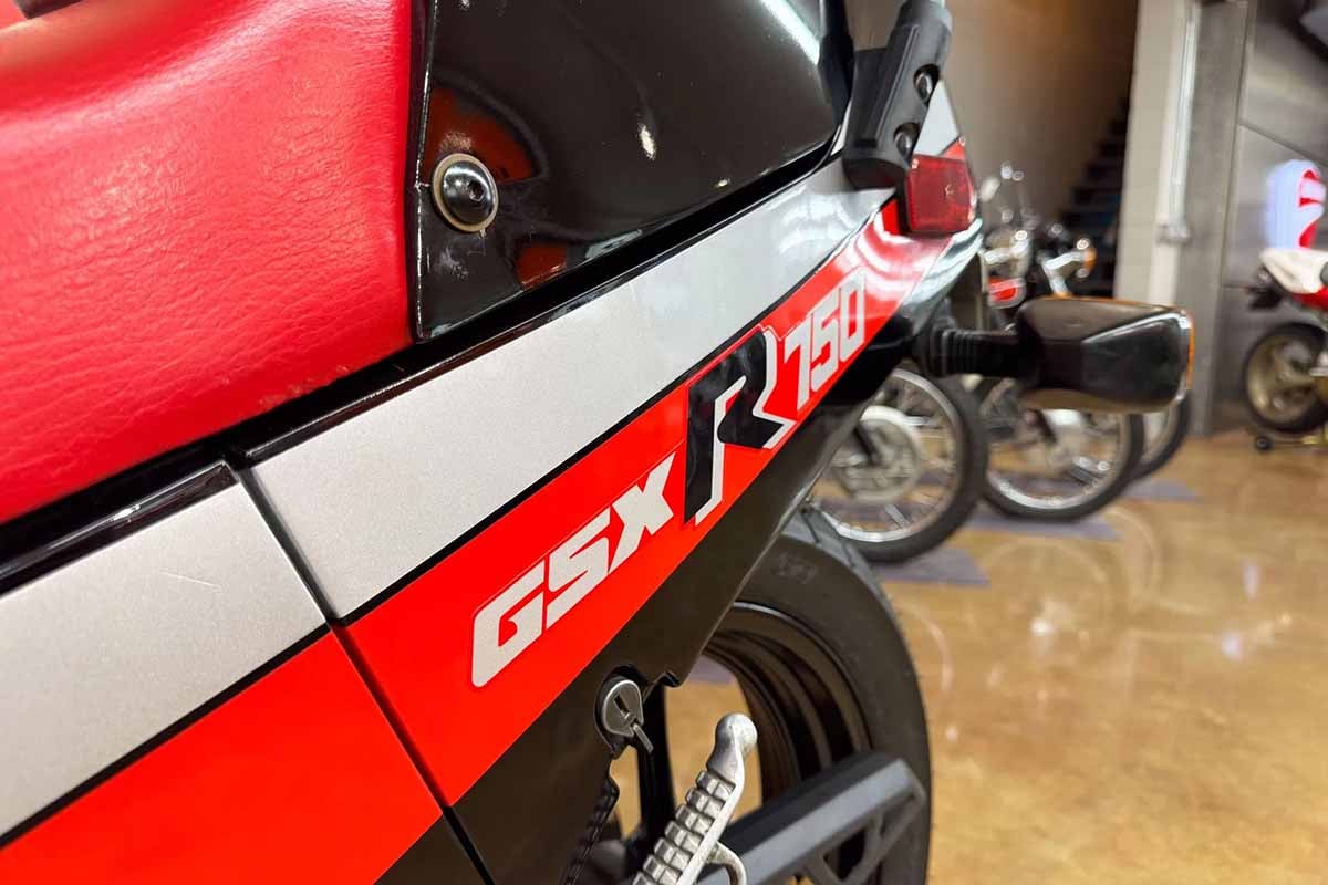 米国オンラインオークションに出品され落札された1986年式スズキ「GSX-R750」