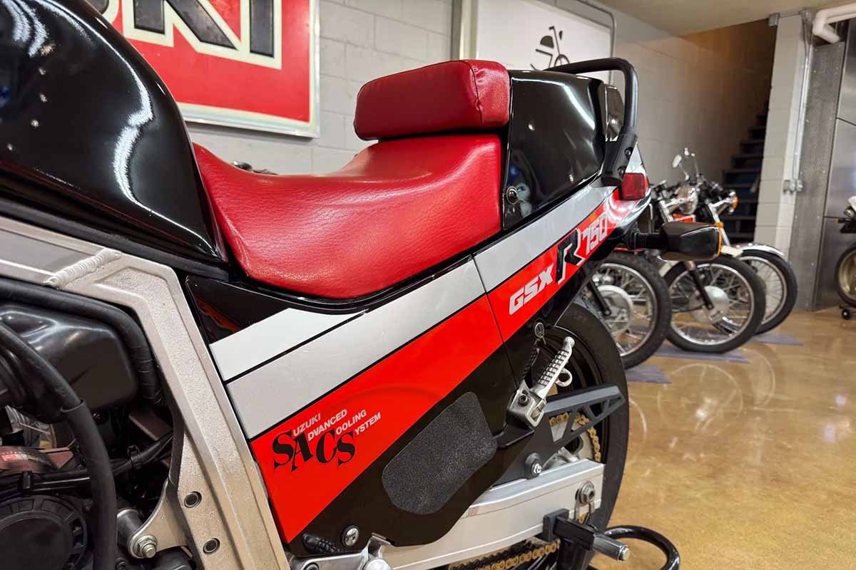 米国オンラインオークションに出品され落札された1986年式スズキ「GSX-R750」