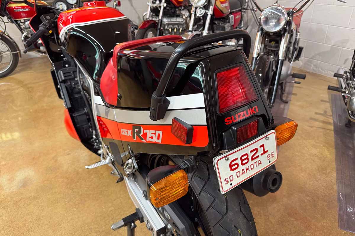 米国オンラインオークションに出品され落札された1986年式スズキ「GSX-R750」