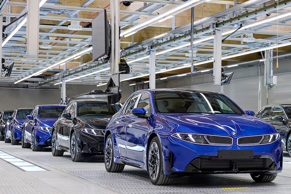 ドイツ・ミュンヘン工場で生産が開始されたBMW新型「i3」