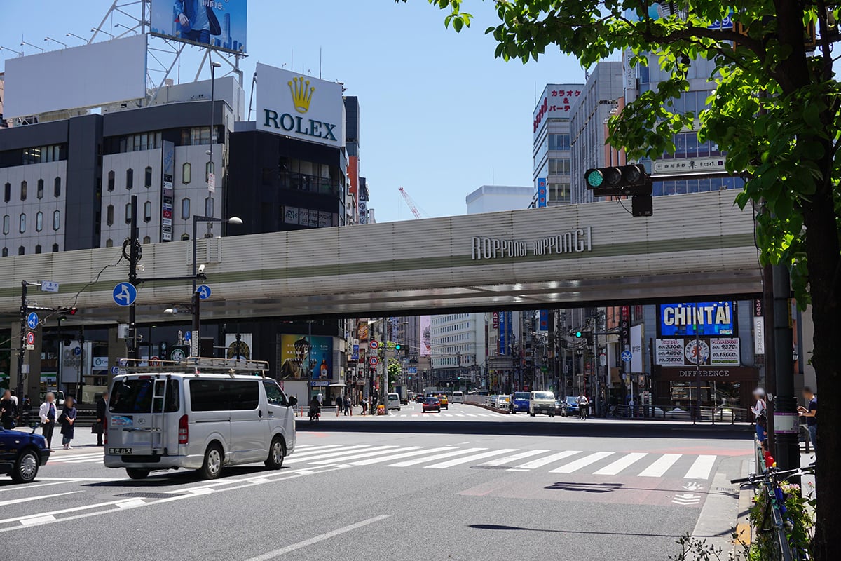 環状三号線は「外苑東通り」や「言問通り」