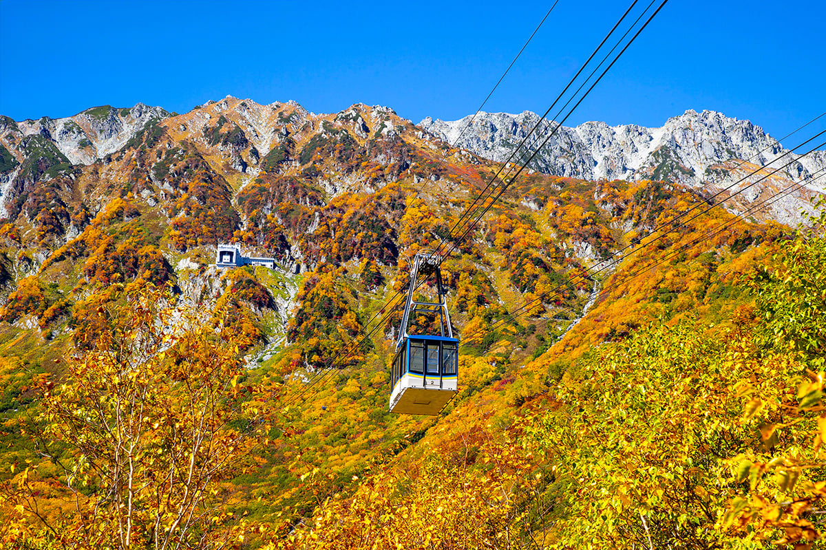 立山黒部アルペンルートの紅葉シーズンをお得に楽しめる「秋旅早割WEBきっぷ」が販売中