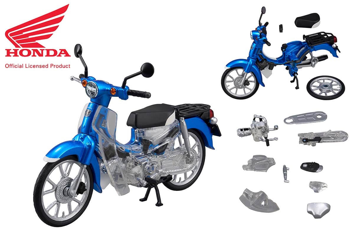 KAITANICS Hondaスーパーカブ110（グリントウェーブブルーメタリック）：7700円