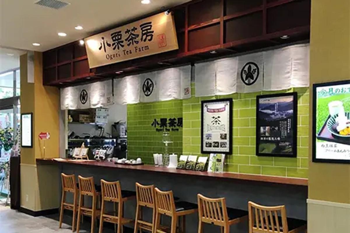 牧之原サービスエリア（下り線）の日本茶専門カフェ「小栗茶房」