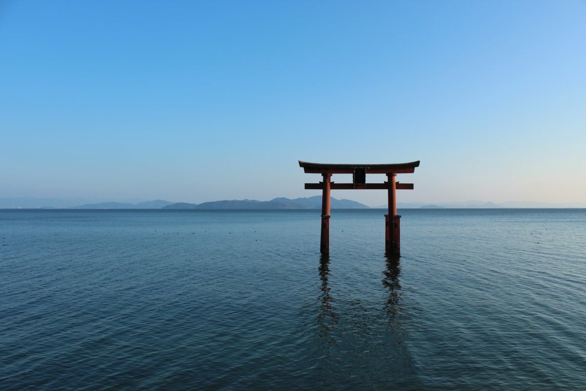 琵琶湖を代表する名所「白鬚神社」