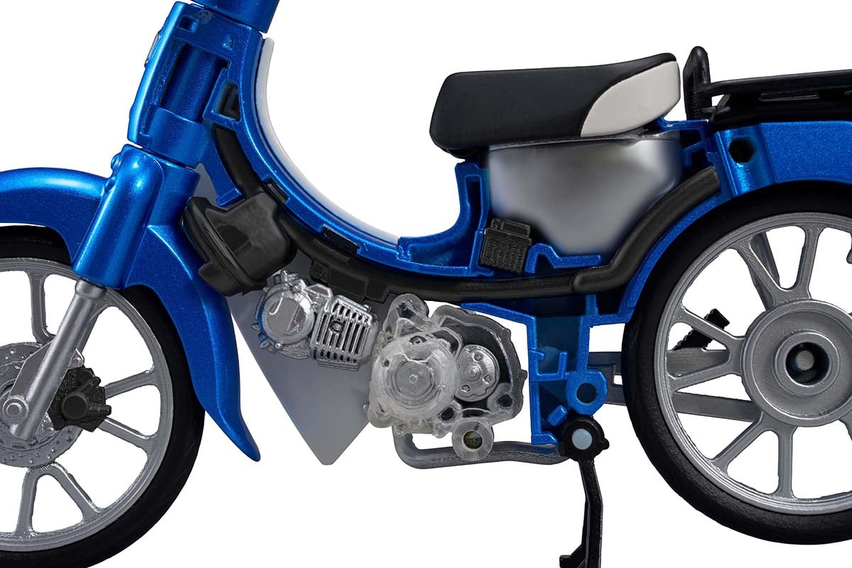 KAITANICS Hondaスーパーカブ110（グリントウェーブブルーメタリック）：7700円