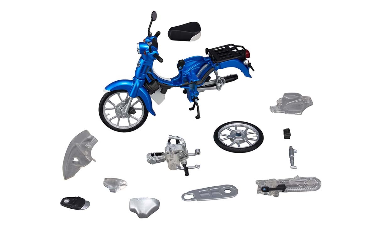 KAITANICS Hondaスーパーカブ110（グリントウェーブブルーメタリック）：7700円