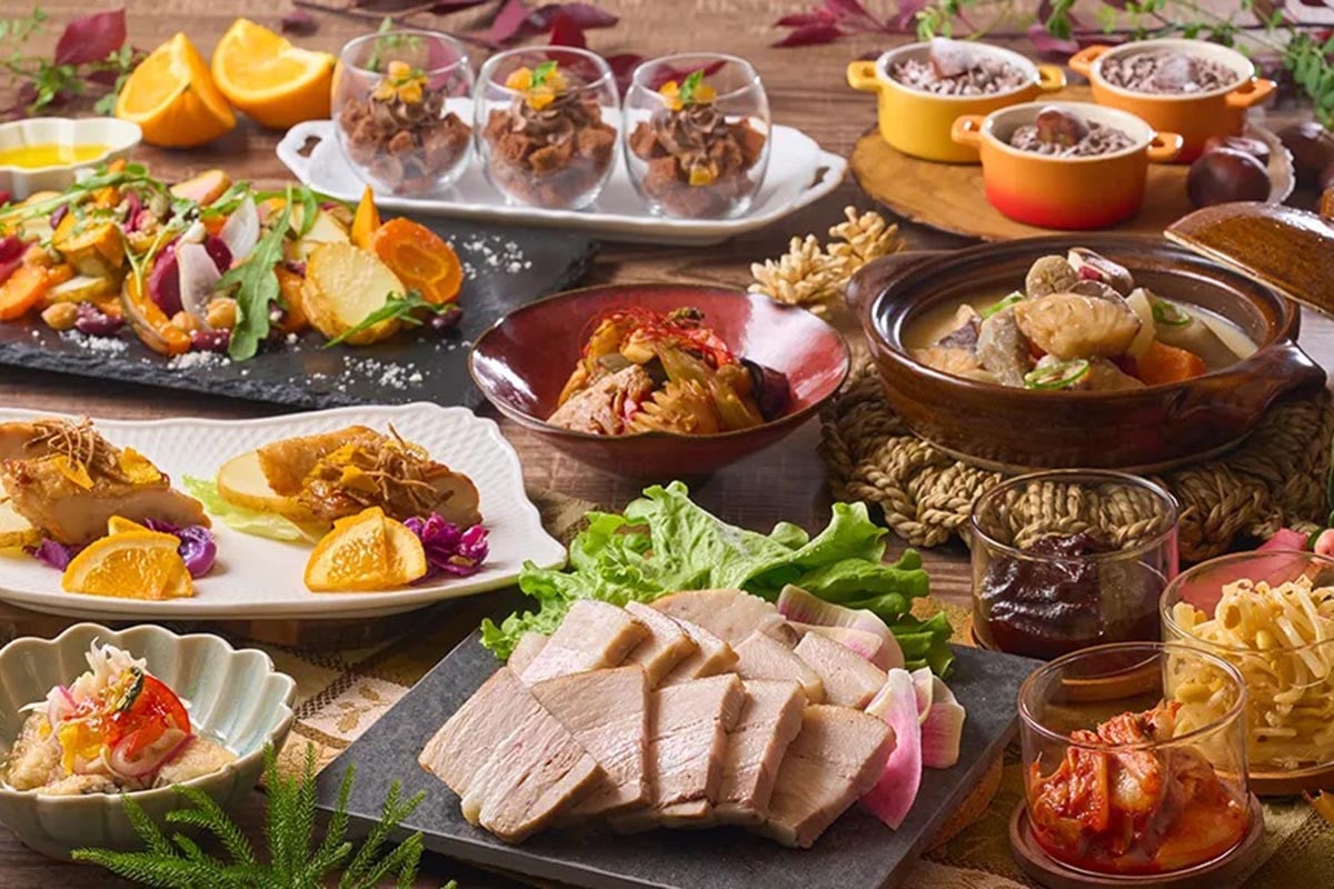 秋冬の季節の料理　イメージ