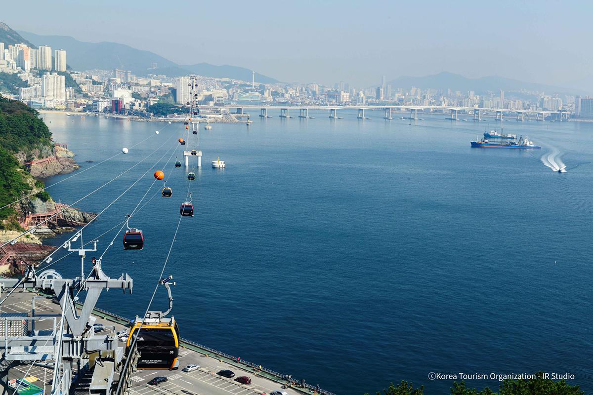 釜山　松島海上ケーブルカー
