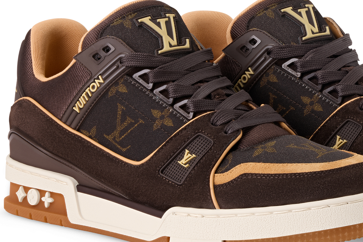 LV トレイナー スニーカー（ルイ・ヴィトン シルクテック）：24万7500円