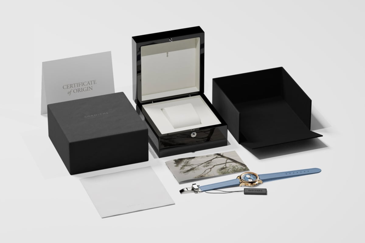 「HeritageChronograph Visage Limited Edition（ヘリテージ クロノグラフ ビサージュ リミテッドエディション）」（9万9000円 消費税込）