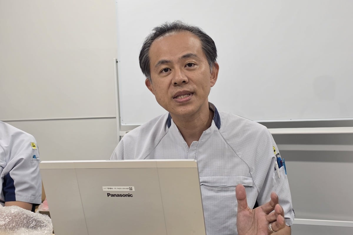 コミュニケーションネットワーク事業部 ハード設計部 ハード設計三課 外山 尚之氏。