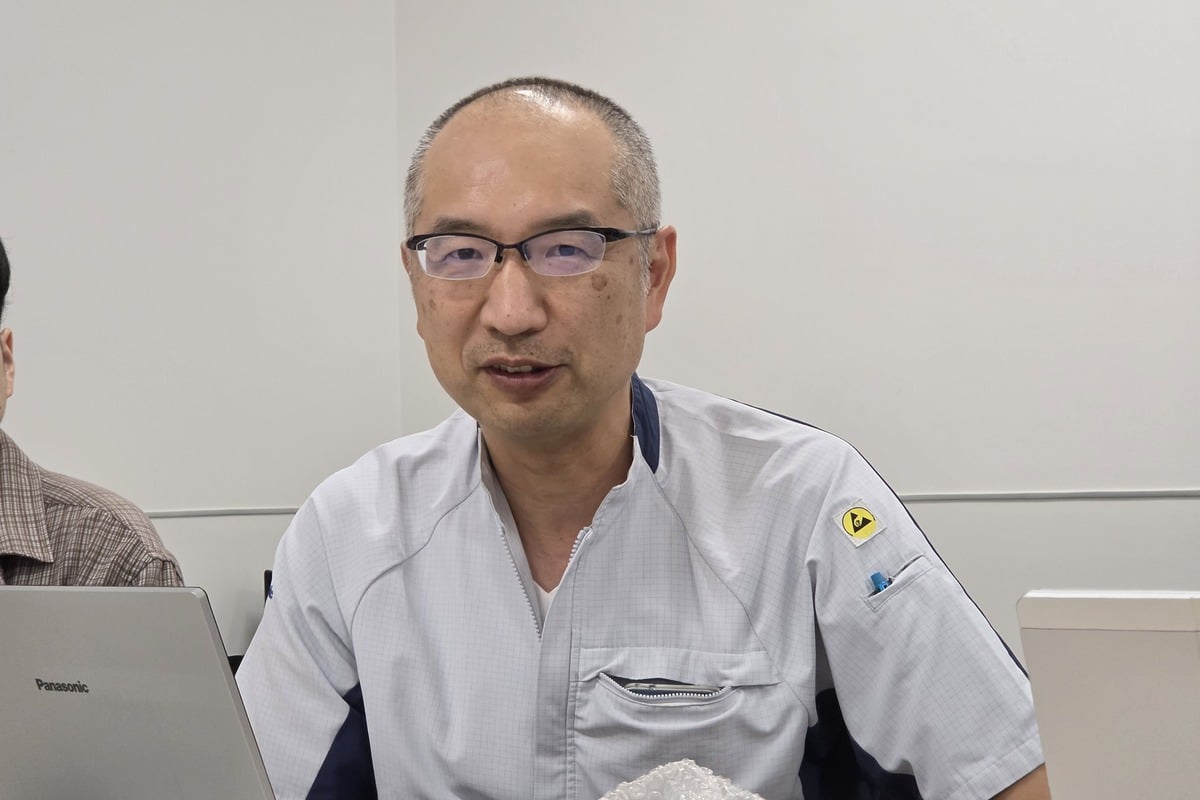 コミュニケーションネットワーク事業部 ハード設計部 ハード設計三課 市川 賢治氏。