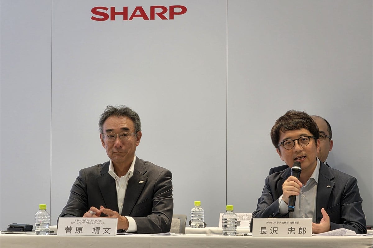 質疑応答でNIAHの狙いを説明する長沢氏（右）。無料で済む使い方と有料で使い続けたい価値を分け、家事負担や日々の「頭の片隅のストレス」まで減らすサービスを目指すとした。