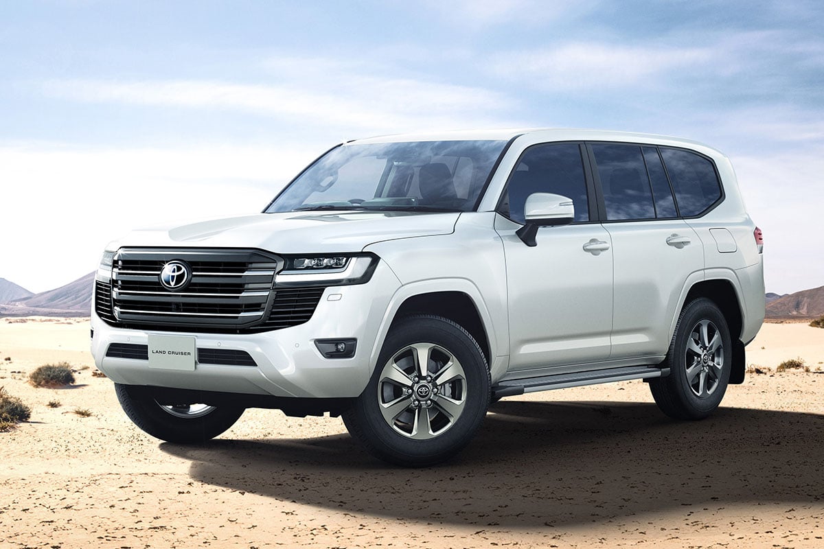 トヨタ新型「ランドクルーザー300」の「GX」グレード