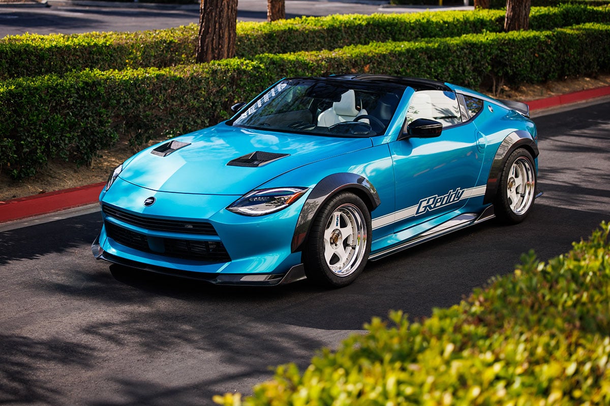 日産自動車の米国法人が発表したコンセプトカー「Z Kaze」