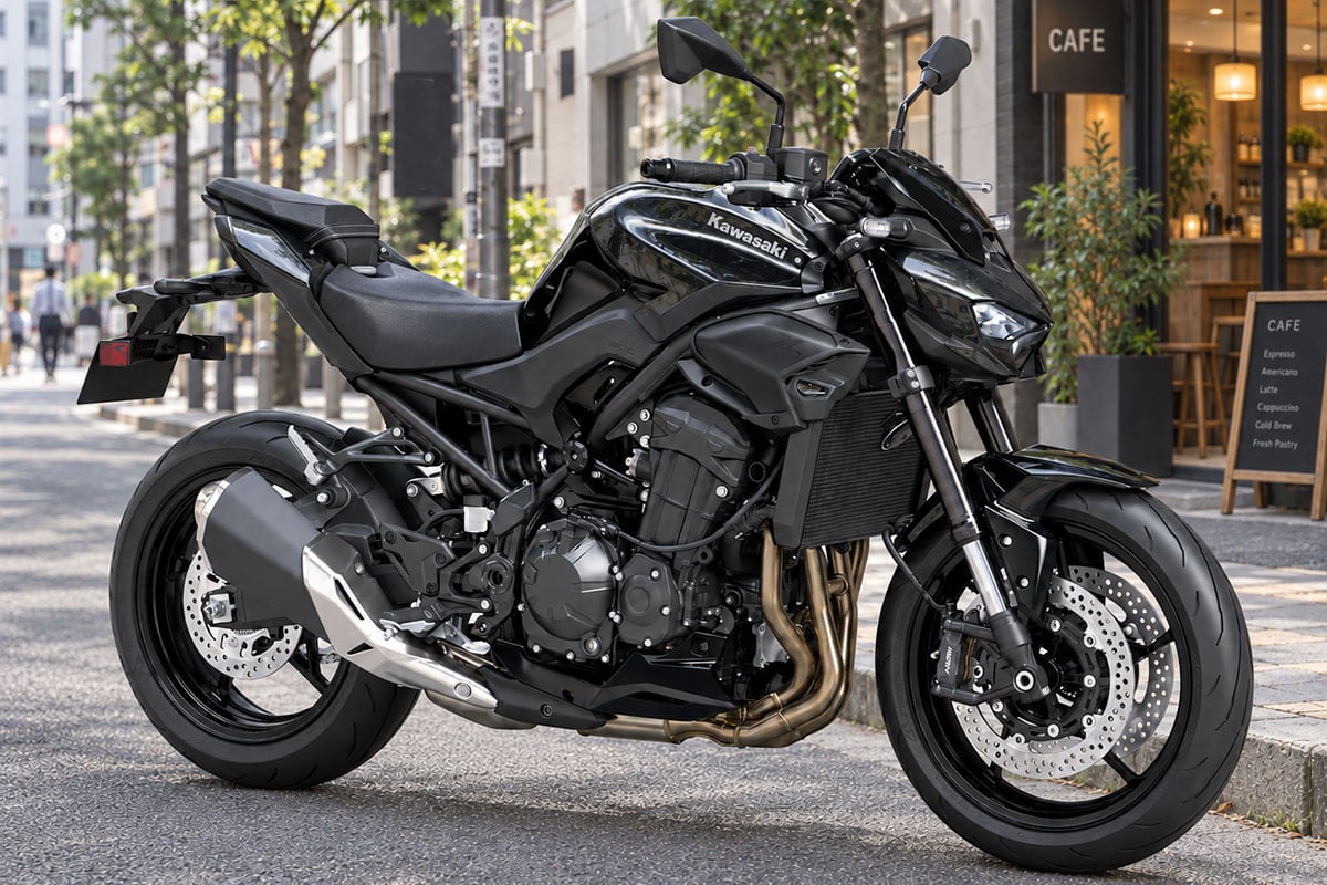 カワサキ「Z900」の2027年モデル