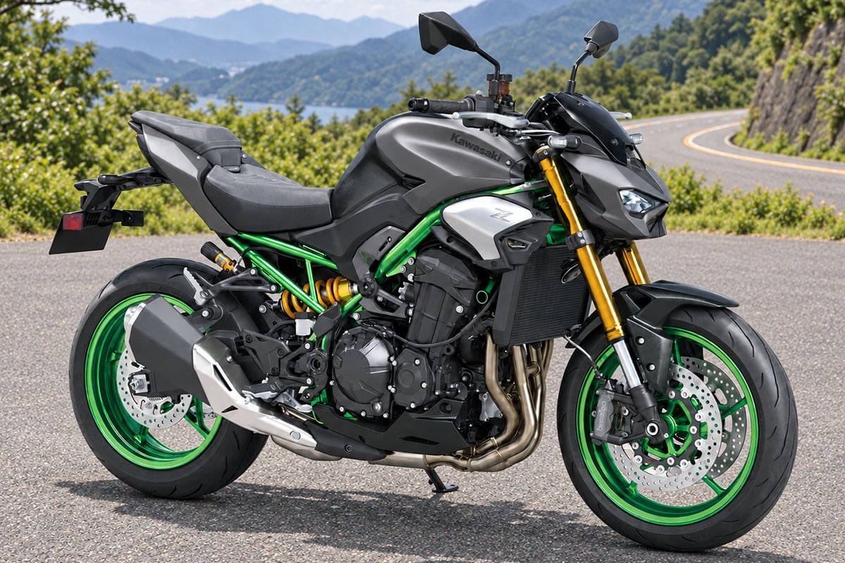カワサキ「Z900 SE」の2027年モデル