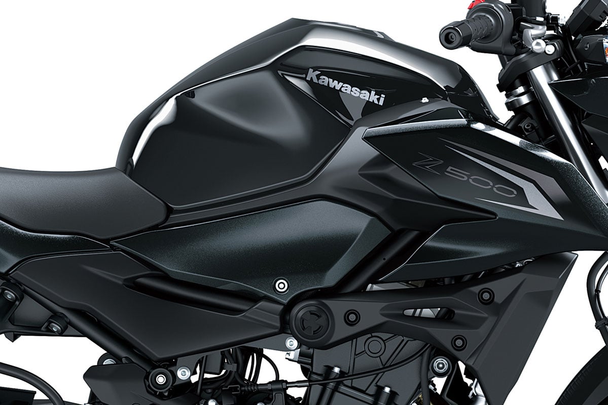 カワサキ「Z500」の2027年モデル