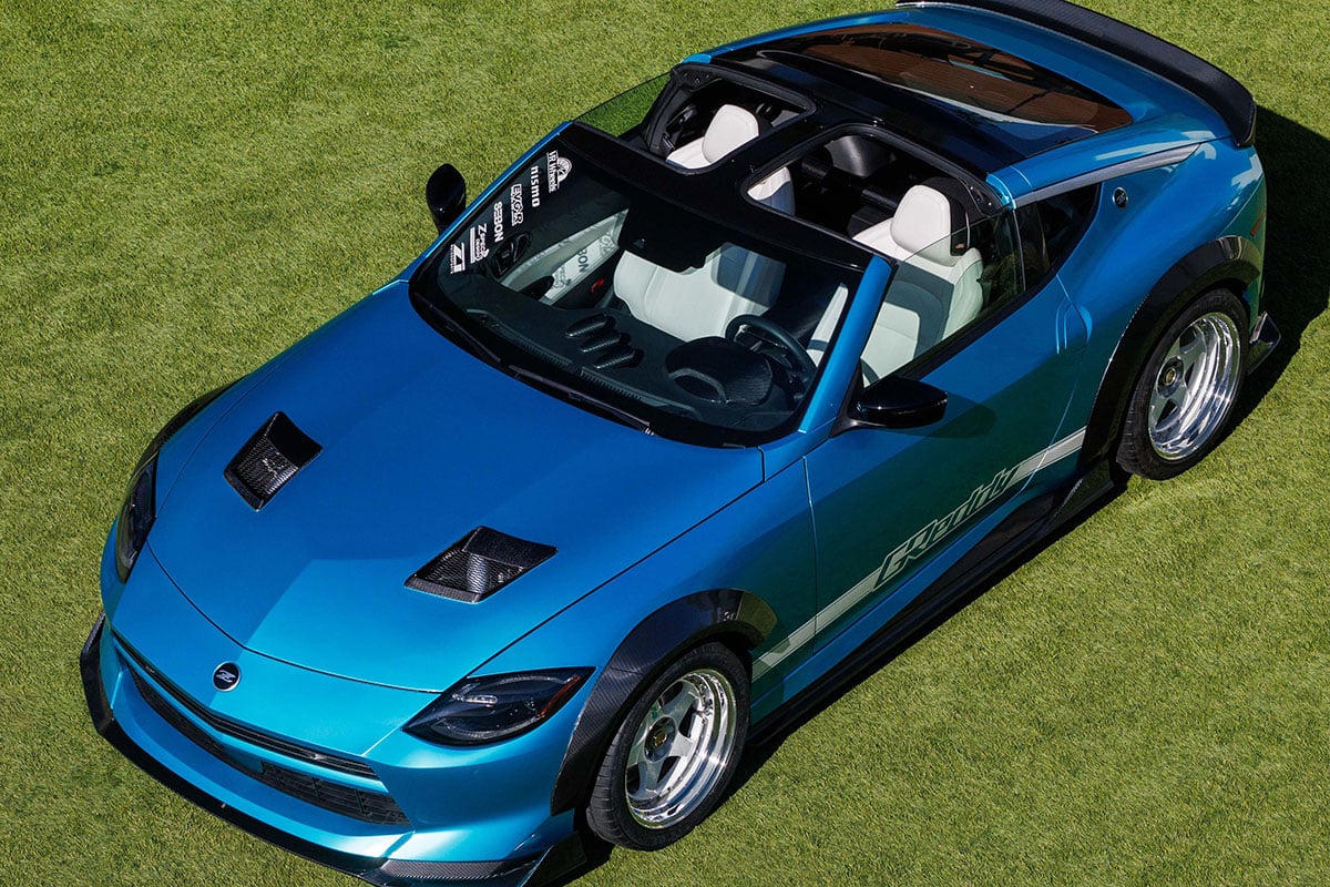日産自動車の米国法人が発表したコンセプトカー「Z Kaze」
