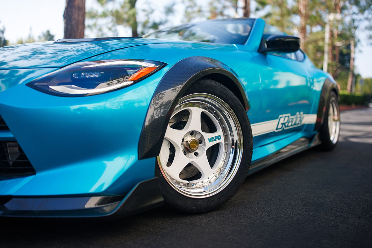 日産自動車の米国法人が発表したコンセプトカー「Z Kaze」