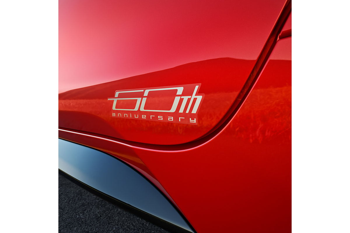 米国向けのトヨタ「カローラ 60th Anniversary Special Edition」