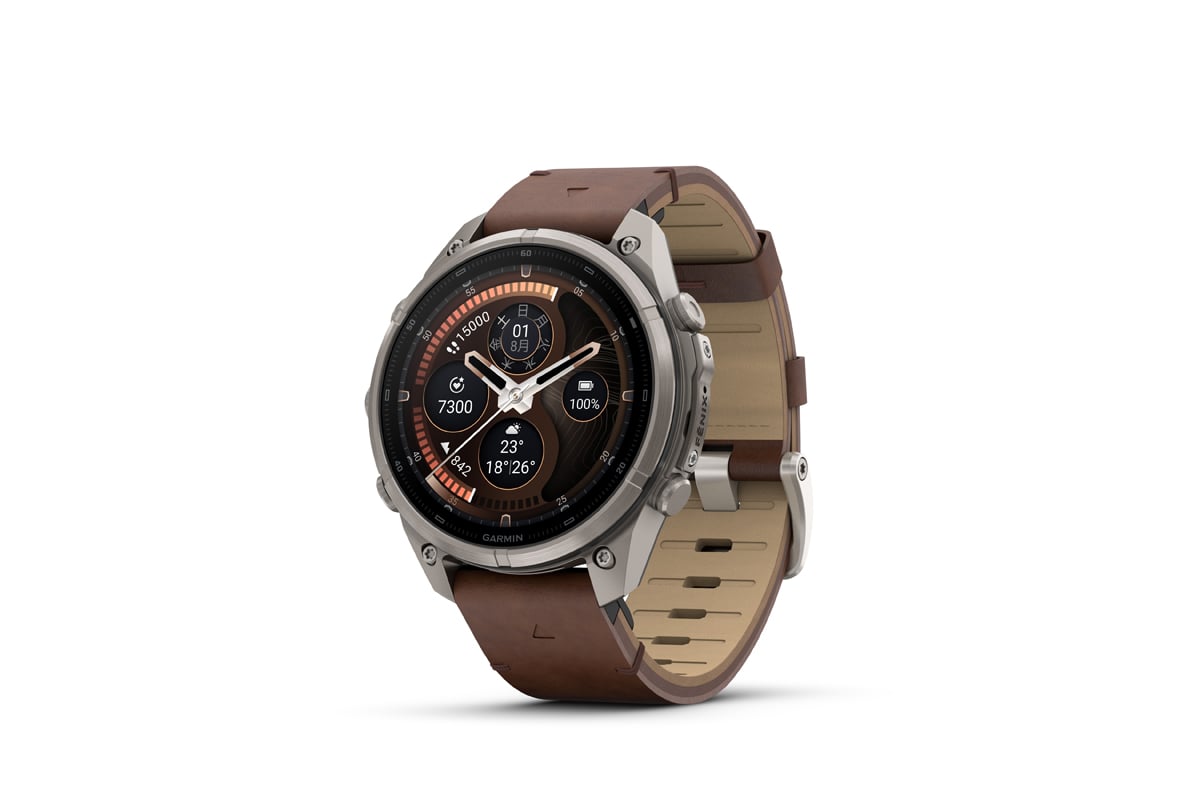 fēnix 9 Pro inReach Sapphire AMOLED（47ｍｍ/・Ti /Leather Band）