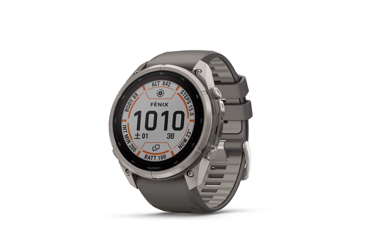 fēnix 9 Pro inReach Sapphire Dual Power（51ｍｍ・Ti / Pebble Gray）