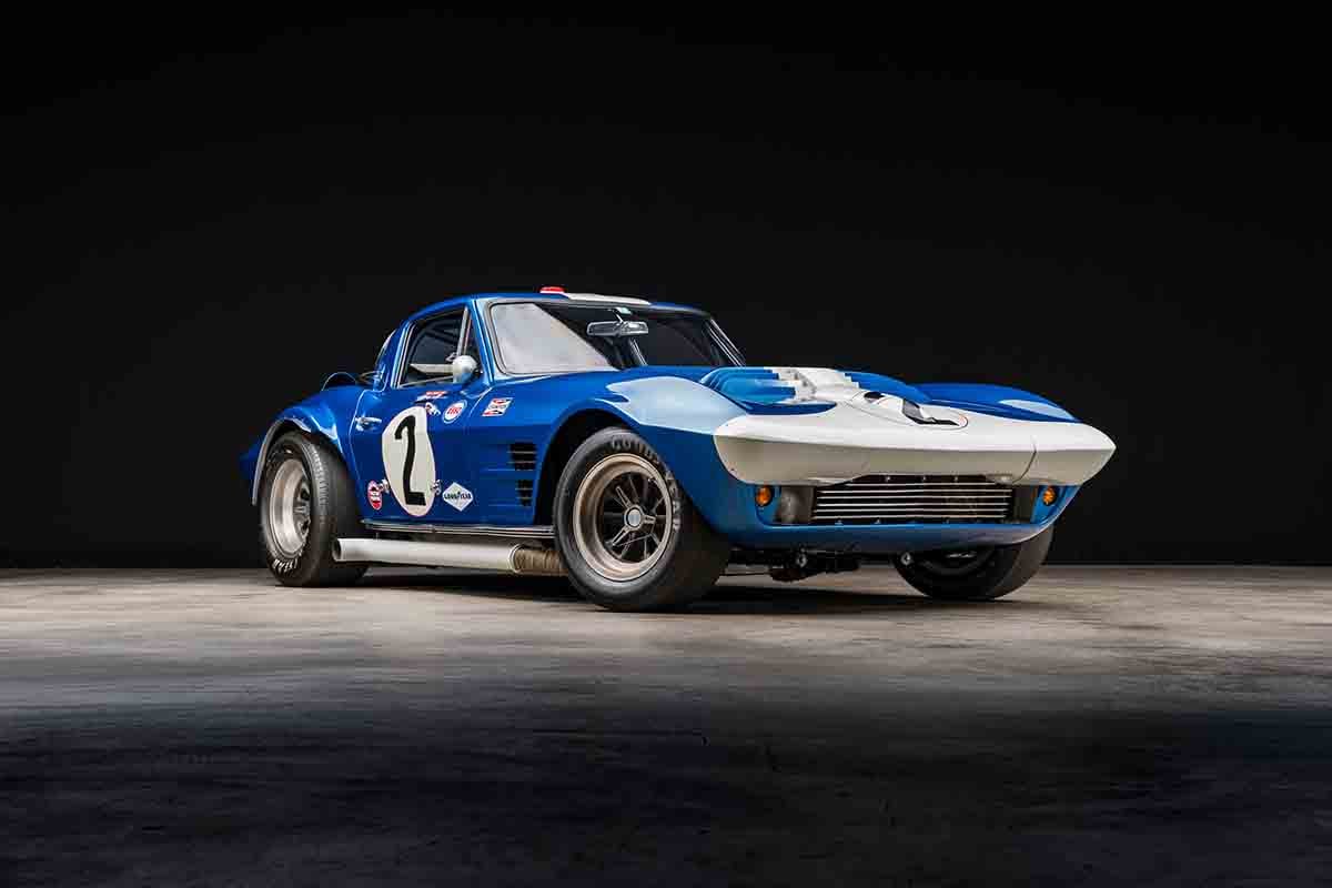 1870万5000ドルという高値で落札された1963年式シボレー「コルベット グランスポーツ」Genau AutoWorks Ingo Sch Moldt(c)2026 Courtesy of RM Sotheby's