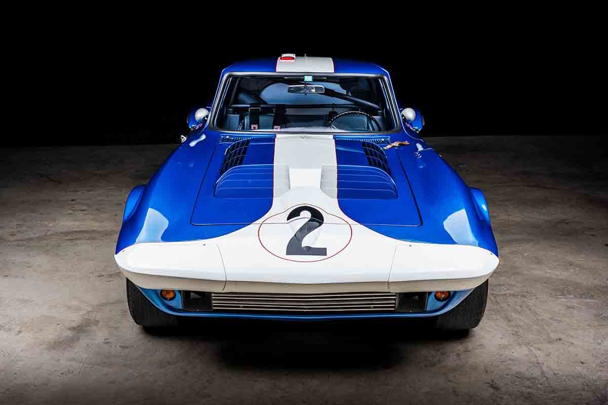 1870万5000ドルという高値で落札された1963年式シボレー「コルベット グランスポーツ」Genau AutoWorks Ingo Sch Moldt(c)2026 Courtesy of RM Sotheby's