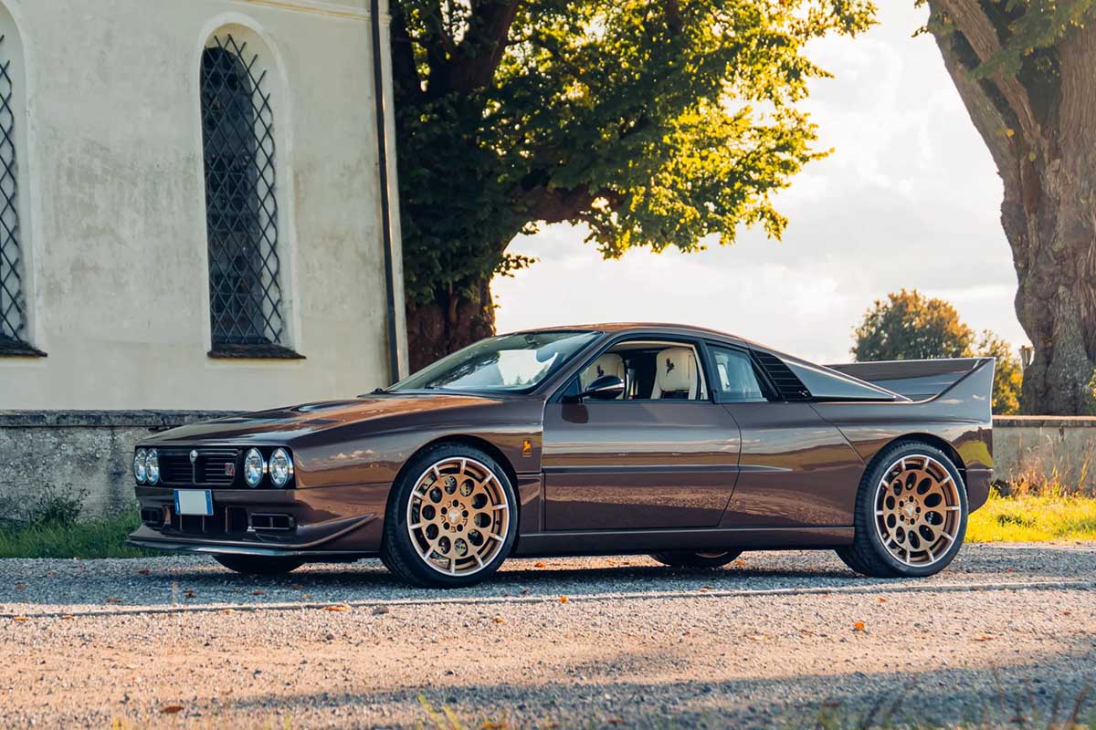 1976年式ランチア「037」をベースに再構築された2025年式「キメーラEVO37」(c)2026 BROAD ARROW Auctions