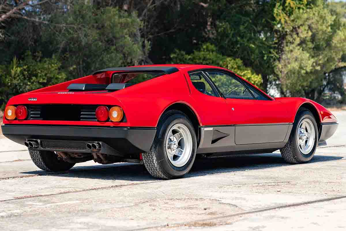 2026年10月に開催されるオークションに出品される1981年式フェラーリ「512BB:(c)2026 BROAD ARROW Auctions