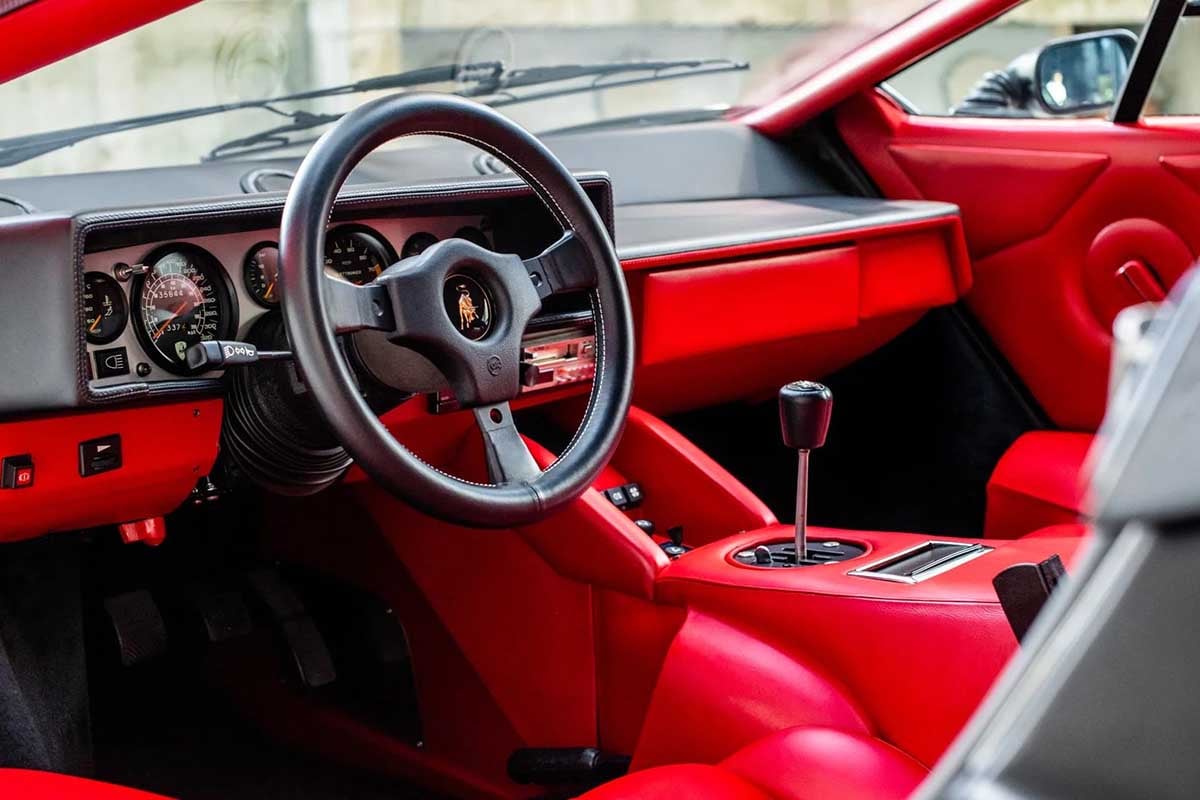 オークションに登場予定の1984年式ランボルギーニ「カウンタック5000S」(c)2026 BROAD ARROW Auctions