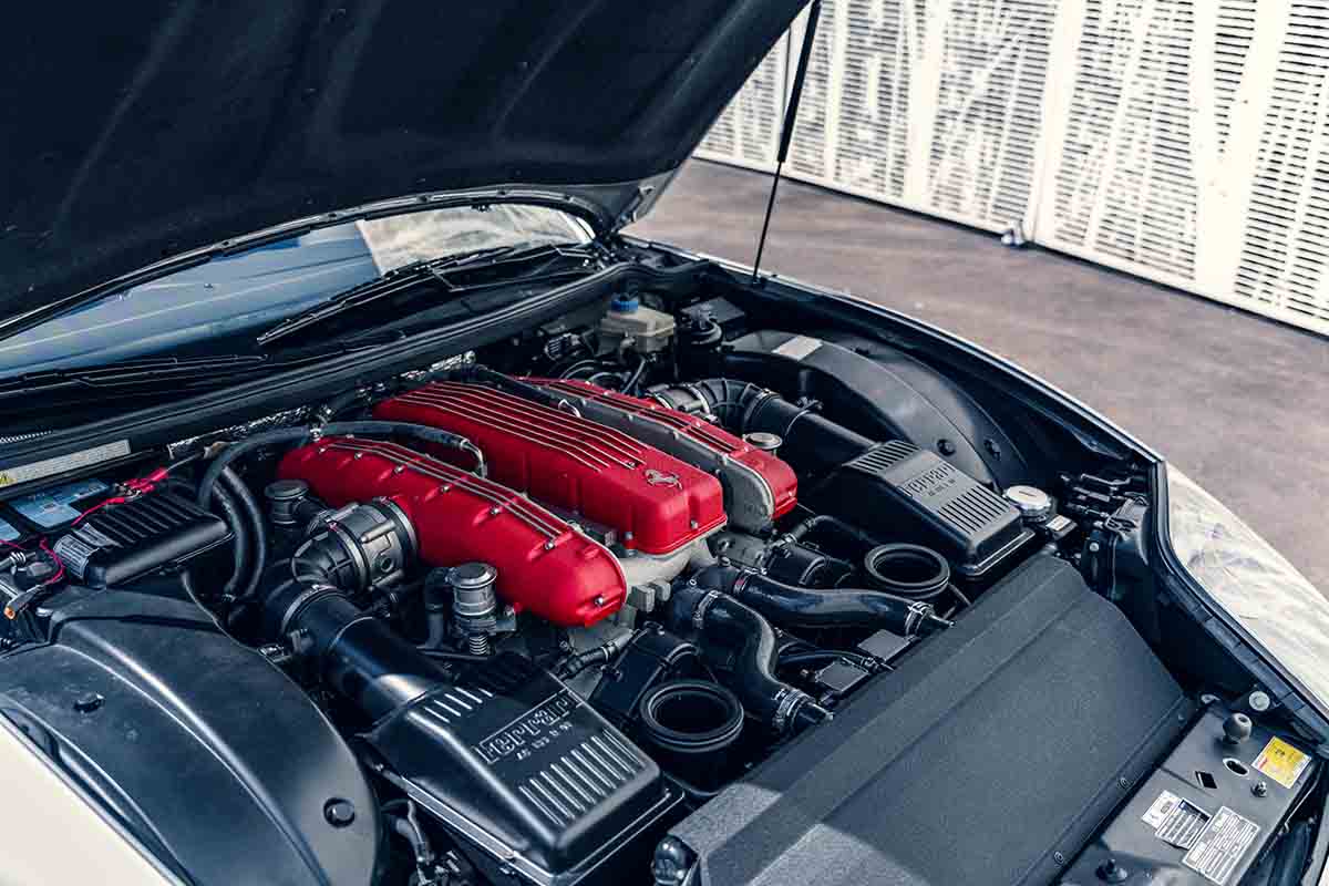 オークションに出品される2005年式フェラーリ「スーパーアメリカ」Simon Gosselin(c)2026 Courtesy of RM Sotheby's