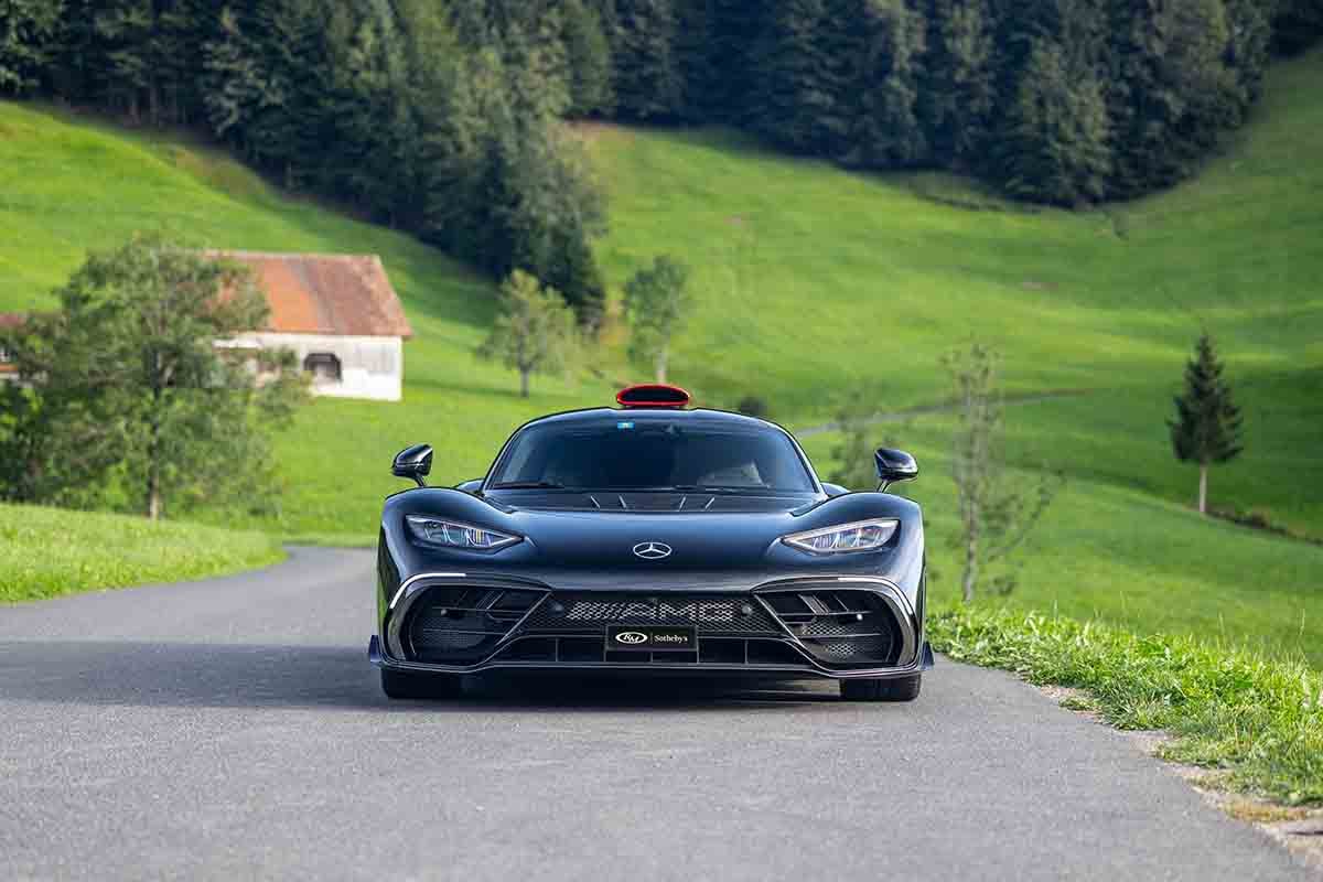 オークションに出品予定の2024年式メルセデスAMG「ONE（ワン）」Nail Fraser(c)2026 Courtesy of RM Sotheby's