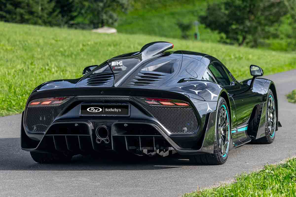 オークションに出品予定の2024年式メルセデスAMG「ONE（ワン）」Nail Fraser(c)2026 Courtesy of RM Sotheby's